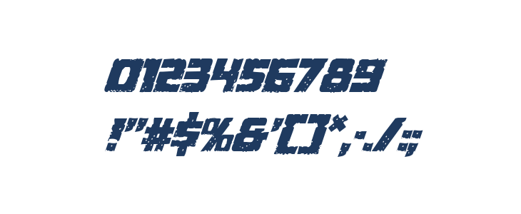 Colossus Italic Other Characters