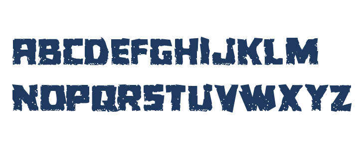 Colossus Jagged Lowercase