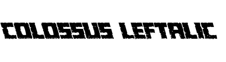 Colossus Leftalic  لخطوط تنزيل