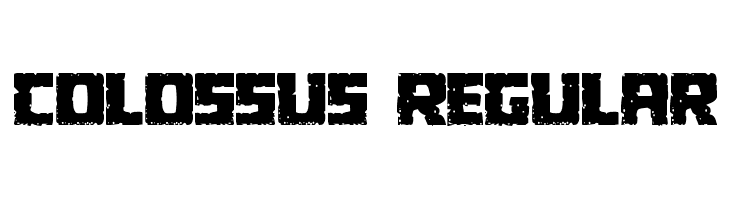 Colossus Regular  Frei Schriftart Herunterladen
