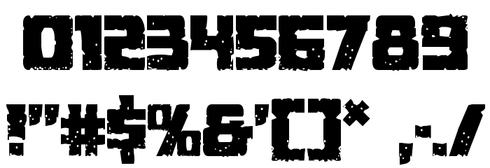 Colossus Regular Font OTHER CHARS