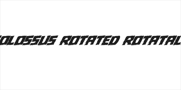 Colossus Rotated Rotatalic Logo