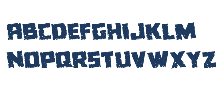 Colossus Rotated Lowercase