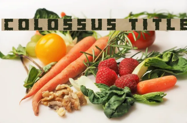 Colossus Title Example 2