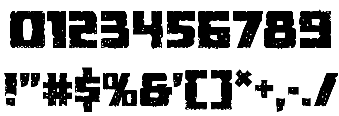 Colossus Font OTHER CHARS