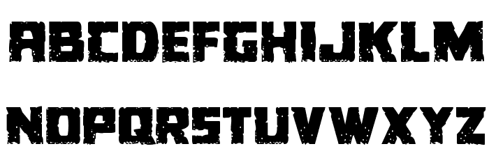 Colossus Font LOWERCASE