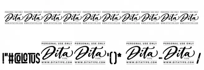 Colotus Personal Use Font OTHER CHARS