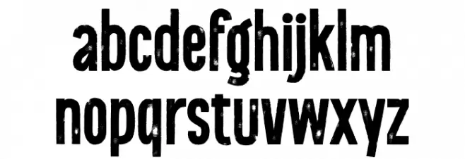 Colotus Personal Use Schriftart Kleinbuchstaben
