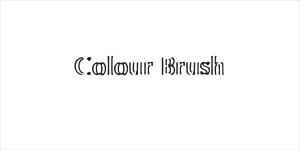 Colour Brush Logo