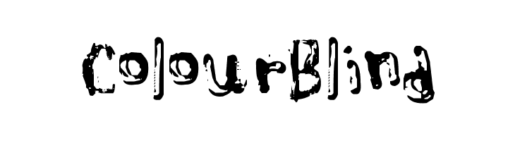 ColourBlind  Frei Schriftart Herunterladen