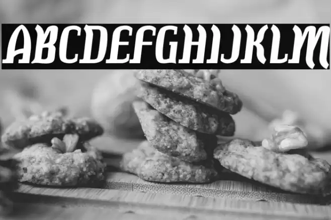 Colourbars-Bold Font examples