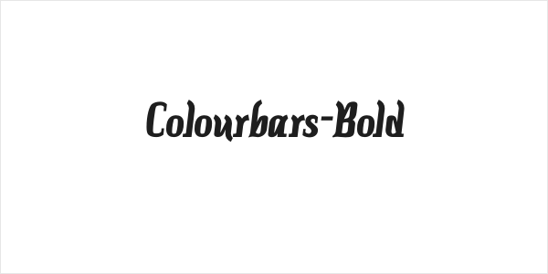 Colourbars-Bold Logo
