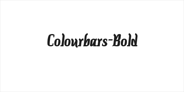 Colourbars-Bold Logo