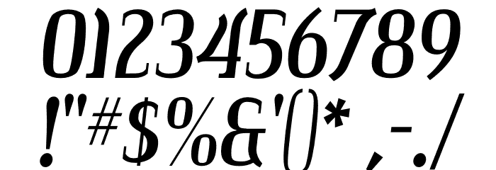 Colourbars-Regular Font OTHER CHARS