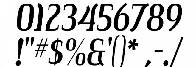 Colourbars-Regular Font OTHER CHARS