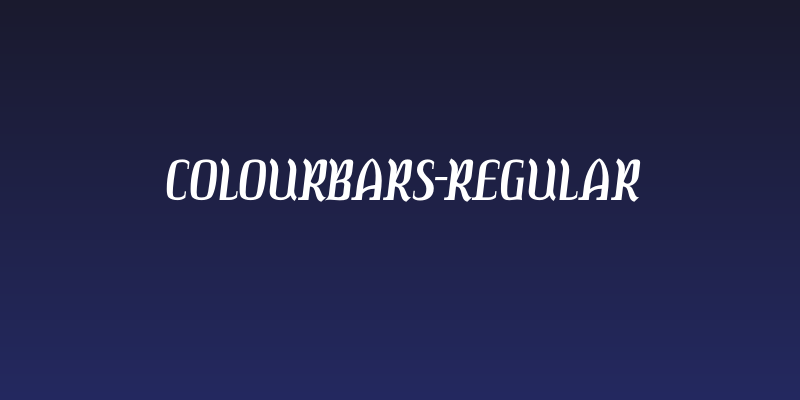 Colourbars-Regular Social Header