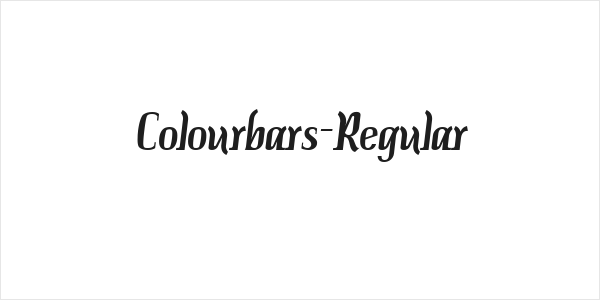 Colourbars-Regular Logo