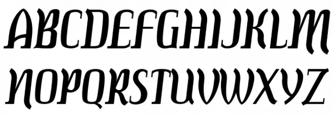 Colourbars Schriftart Groß