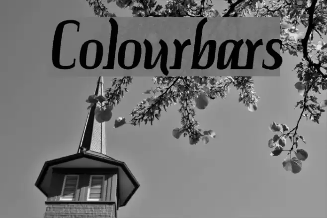 Colourbars Polices examples