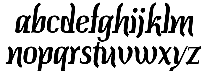 Colourbars Polices MINUSCULES