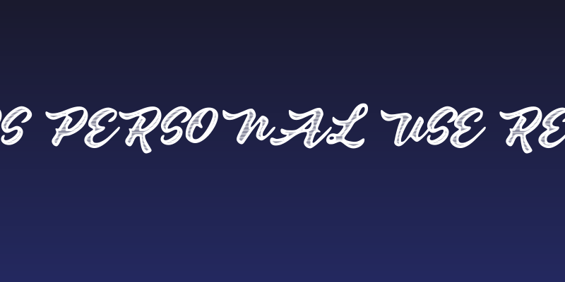 Colours Personal Use Regular Social Header