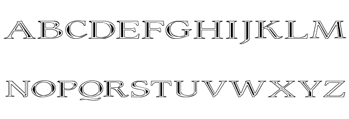 Coltaine No 1 Font LOWERCASE