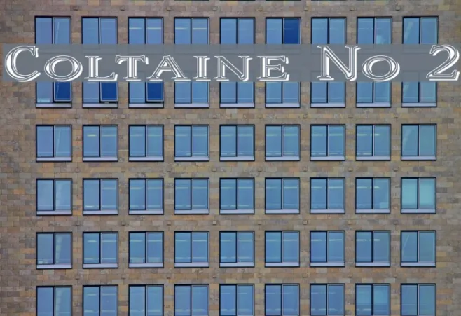 Coltaine No 2 Example 1