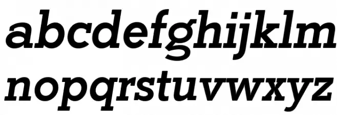 Coltan Gea Bold Italic 字体 小写