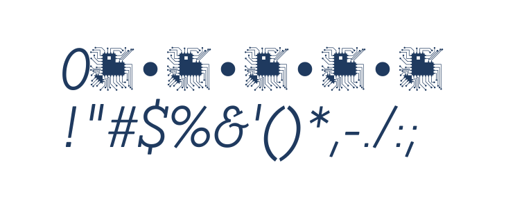 Coltan Gea Light Italic Other Characters