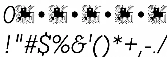 Coltan Gea Light Italic Font OTHER CHARS