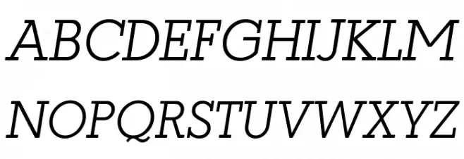 Coltan Gea Light Italic Schriftart Groß