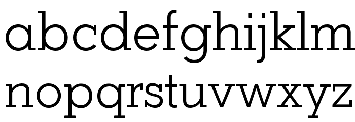 Coltan Gea Light Font LOWERCASE