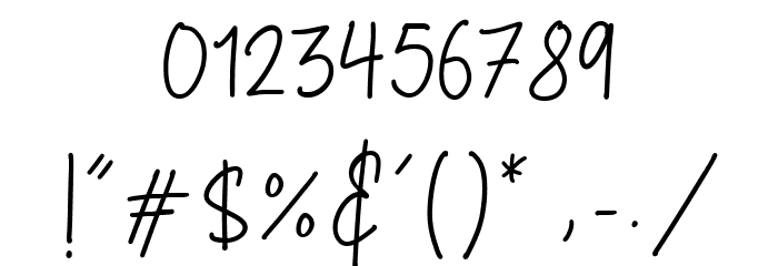 Coltisho Font OTHER CHARS