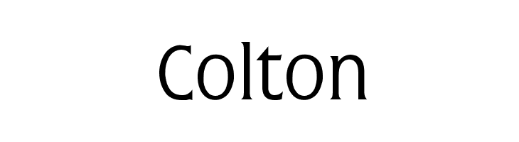 Colton  Free Fonts Download