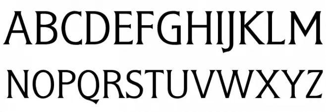 Colton Schriftart Groß