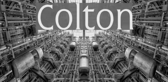 Colton Font examples