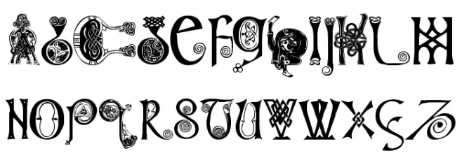 Columba Schriftart Groß