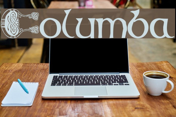 Columba Font examples