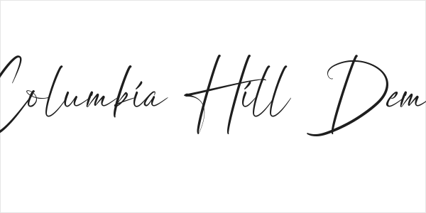 Columbia Hill Demo Logo