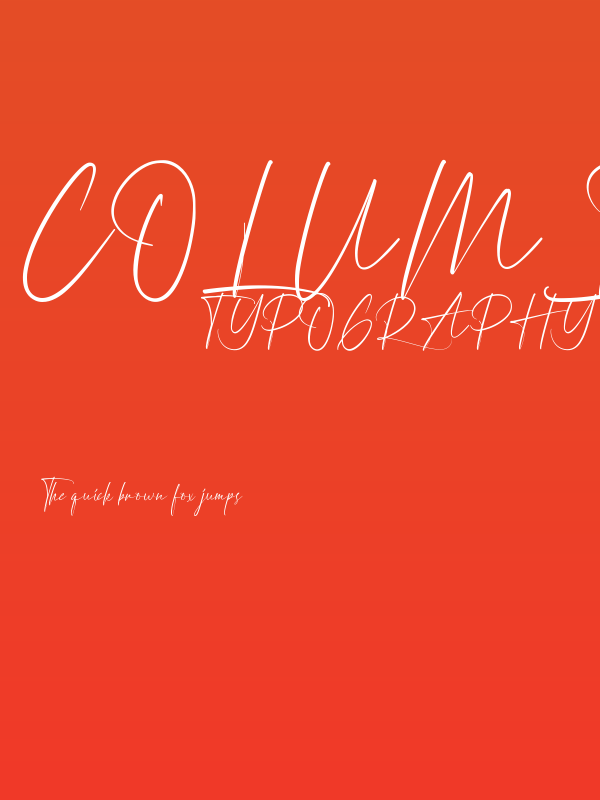 Columbia Hill Demo Poster