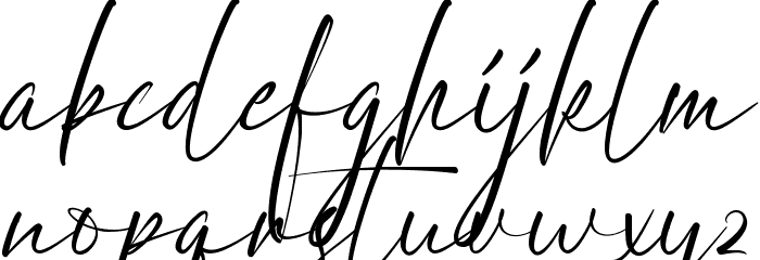 Columbia Hill Demo Font LOWERCASE
