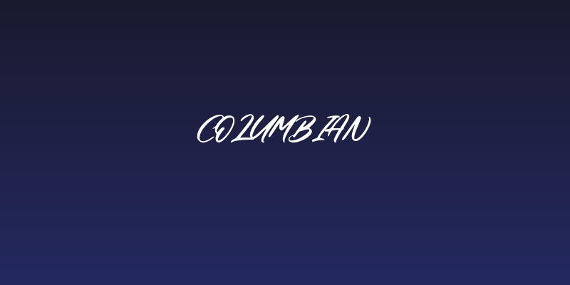 Columbian Social Header