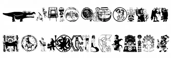 ColumbusTraces Font UPPERCASE