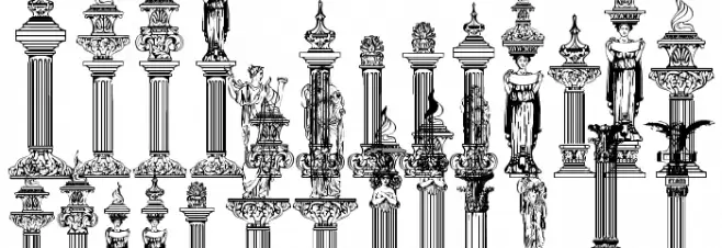 Columns Fonte MAIÚSCULAS