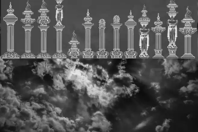 Columns Font examples