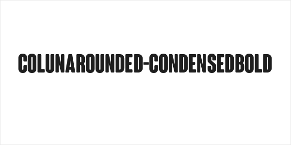 ColunaRounded-CondensedBold Logo