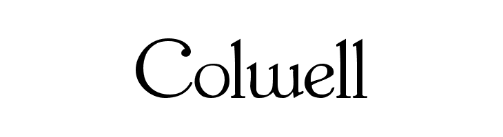 Colwell  免费字体下载