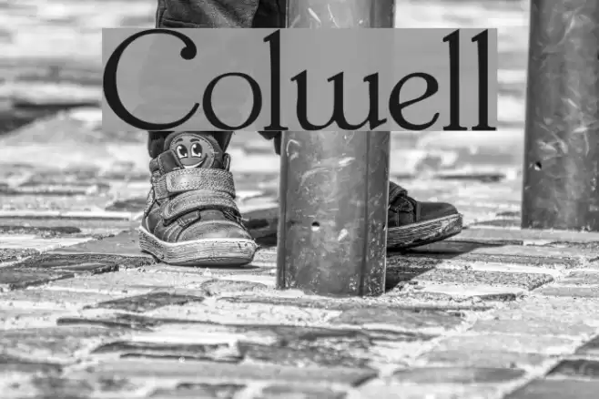 Colwell Font examples