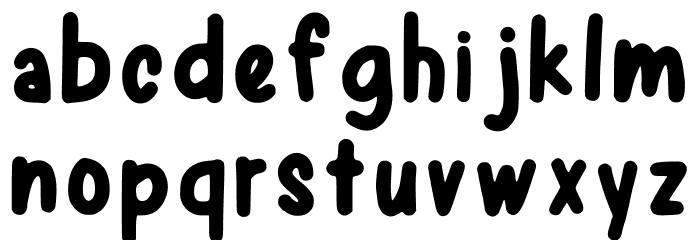 Com_com Regular Font LOWERCASE