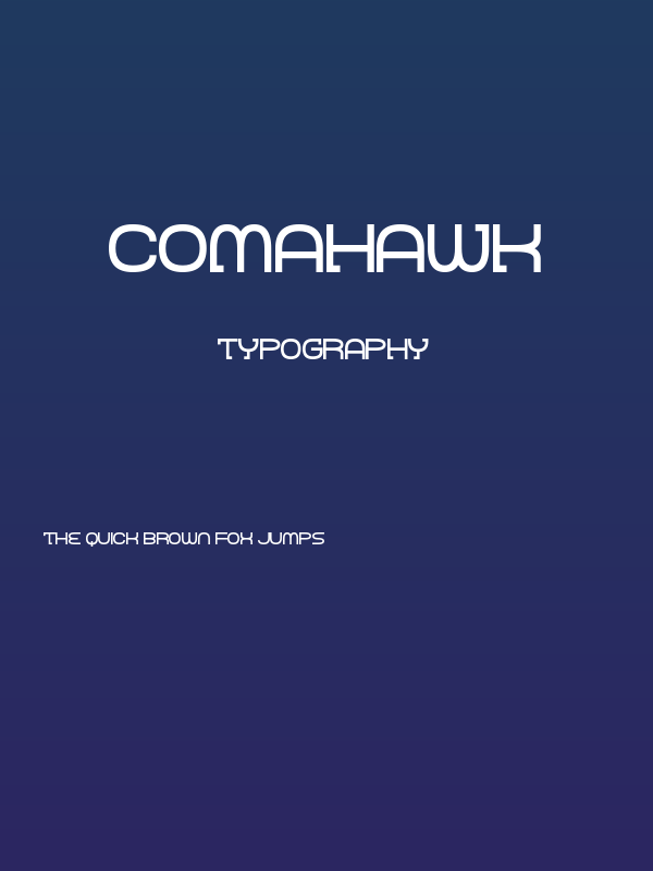 Comahawk Poster